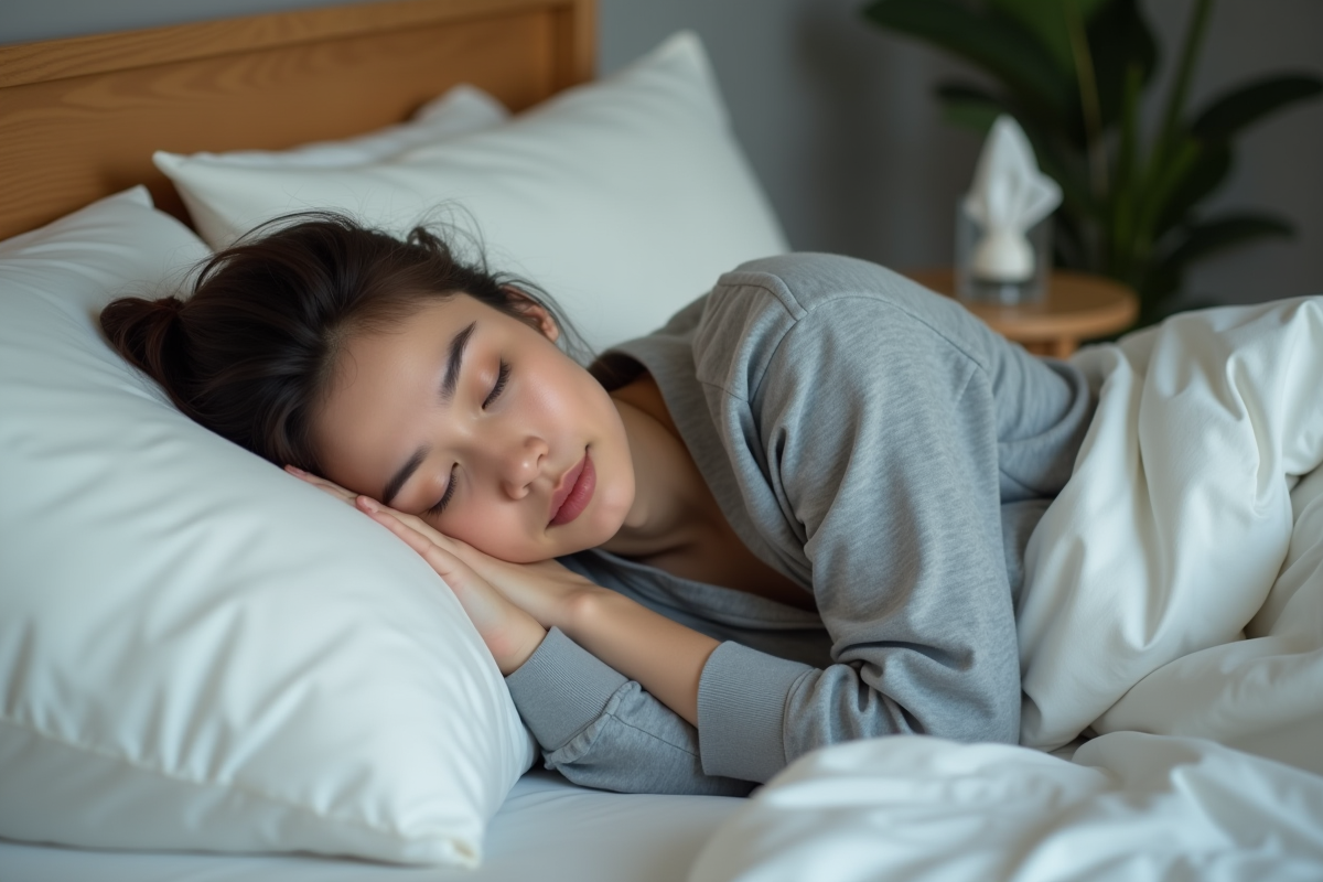 Dormir en étant malade : les bienfaits pour la récupération